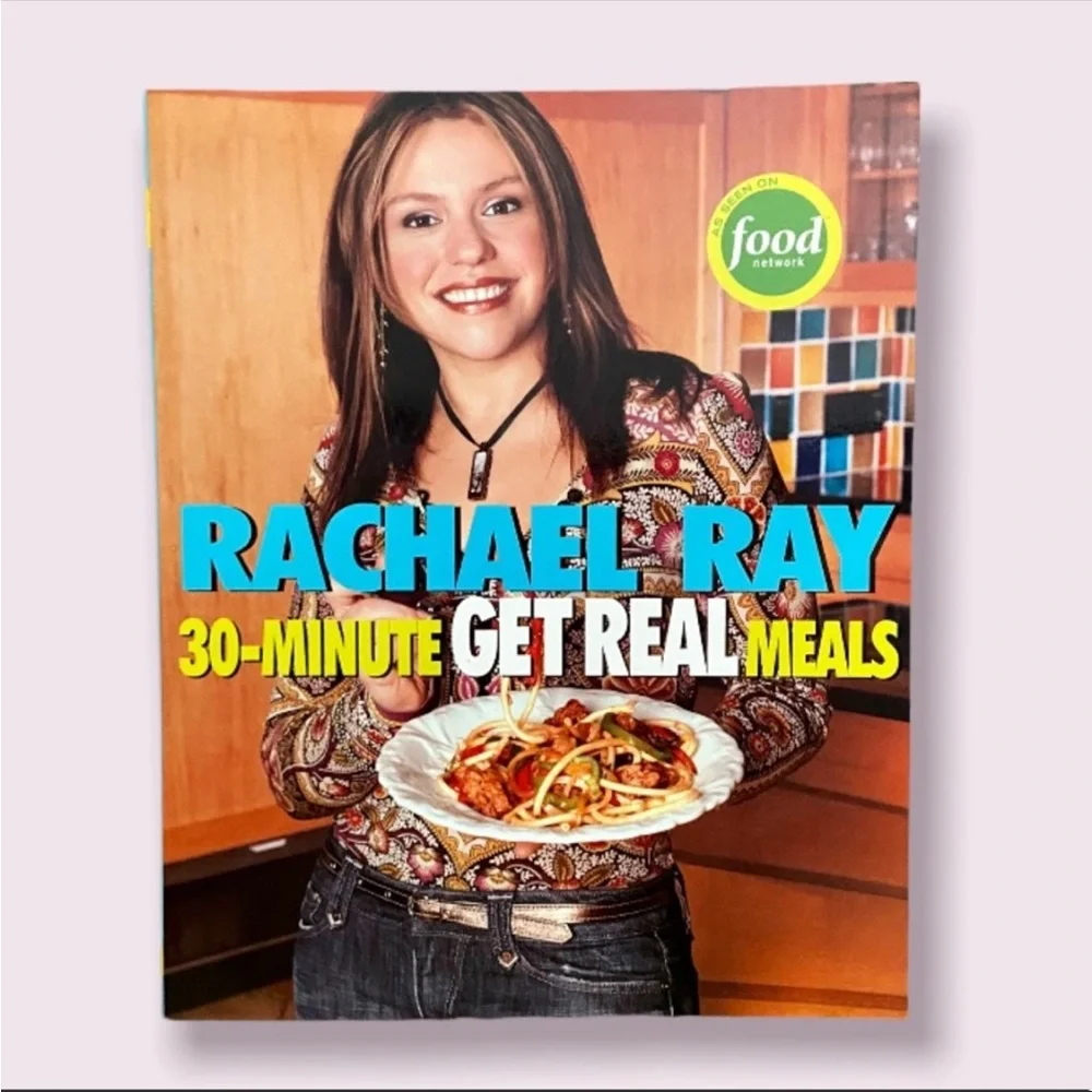 🌸3/$25 RACHAEL RAY 30-Minute Get Real Meals, A 30-Minute Meals Cookbook
